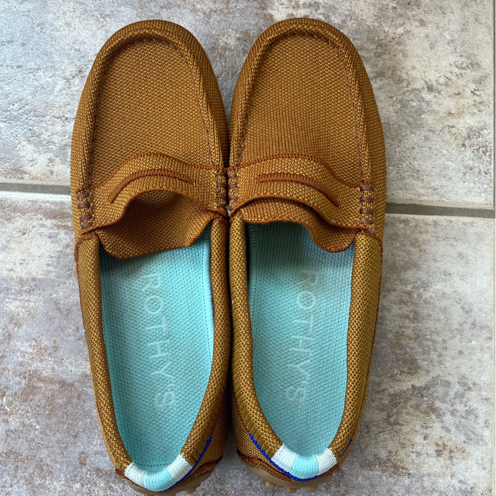 Rothy’s Driver Loafer Sz 6.5 in Cognac